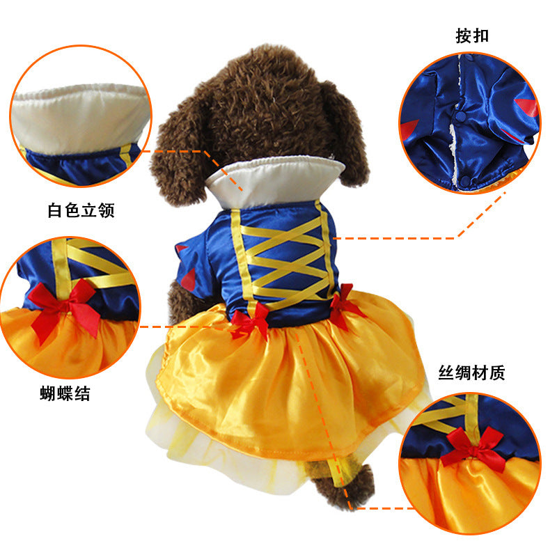 Snow White Halloween Pet Costume