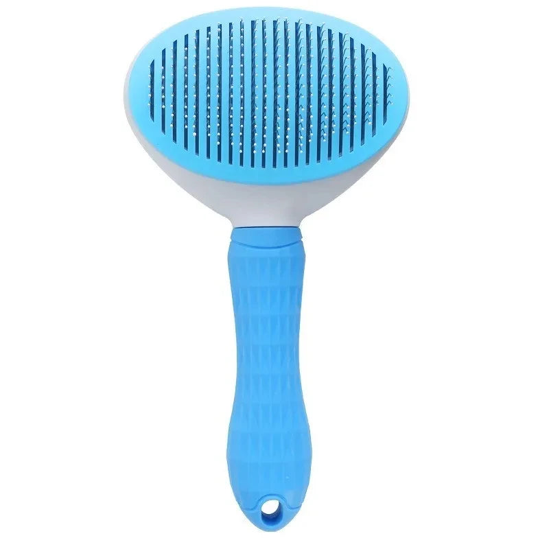 Pet Dog Brush Cat Comb esSelf Cleaning Pet Hair Remover Brush For Dogs Cats Grooming Tools Pets Dematting Comb Dogs Accessori