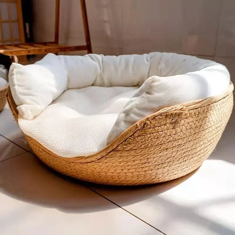 Bamboo Weaving Bed
