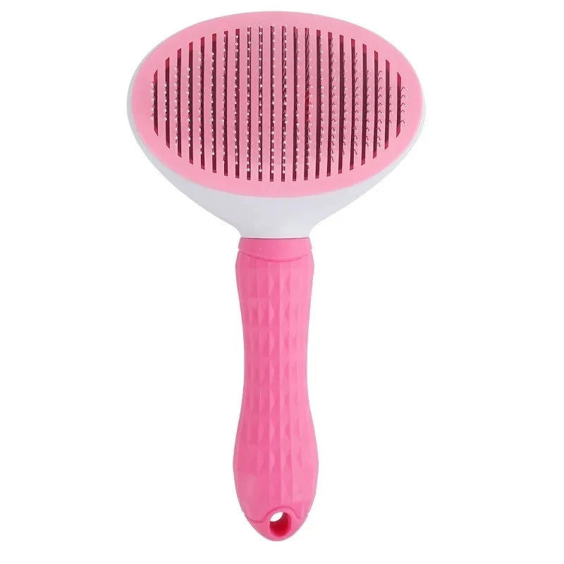 Pet Dog Brush Cat Comb esSelf Cleaning Pet Hair Remover Brush For Dogs Cats Grooming Tools Pets Dematting Comb Dogs Accessori