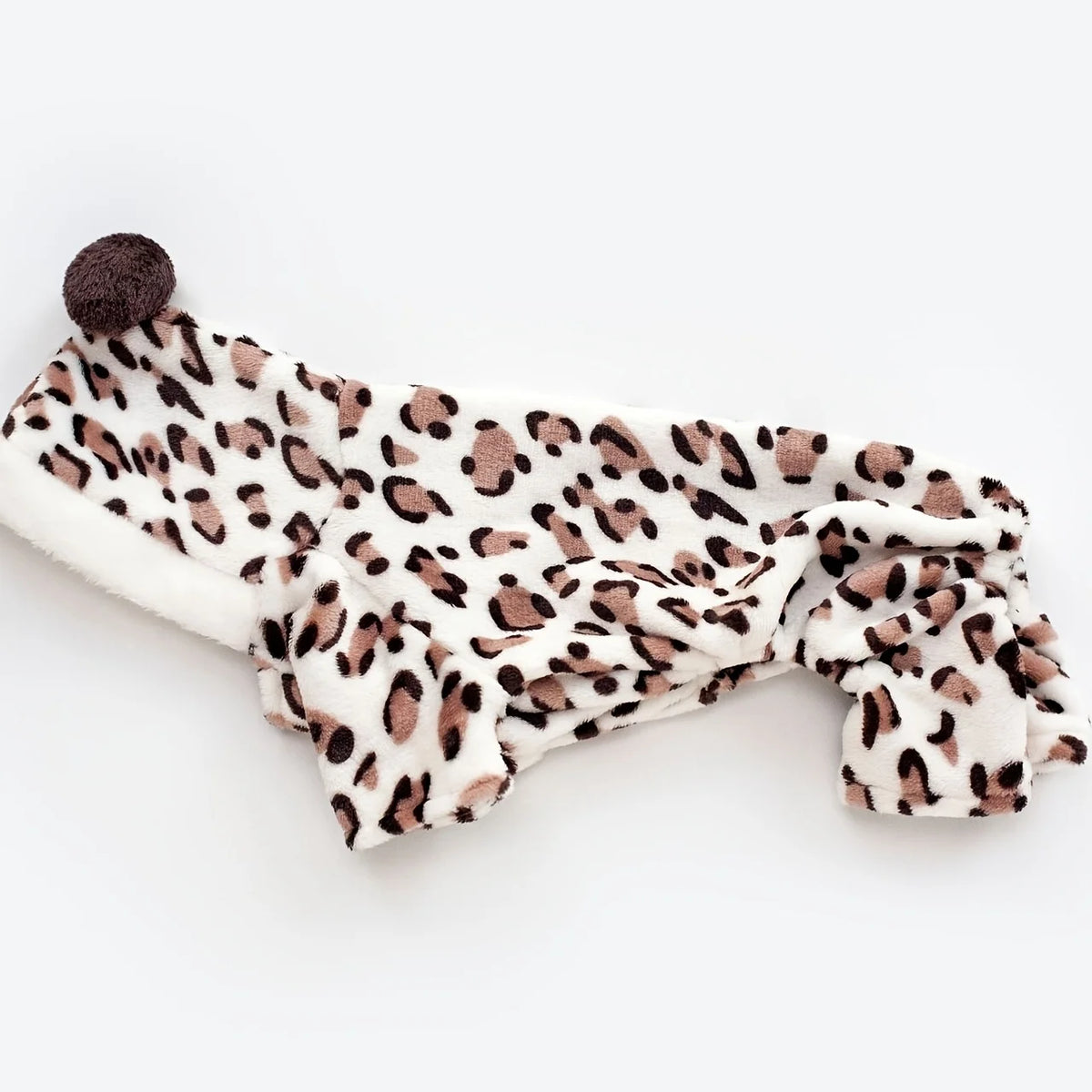 Leopard Print Four-legged Dog Coat