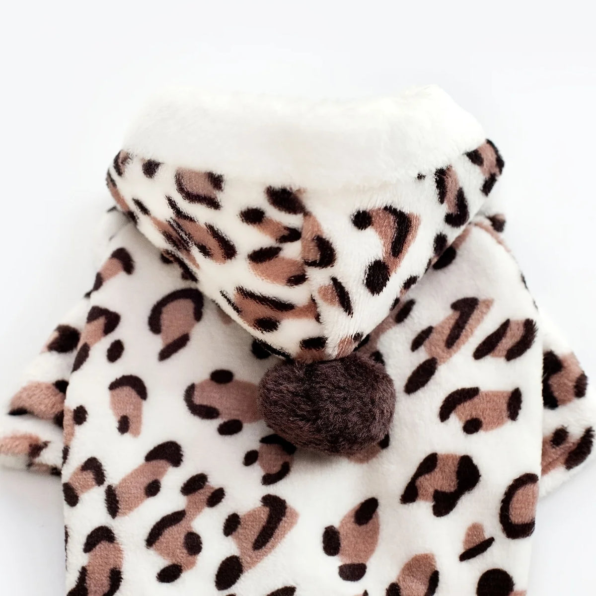 Leopard Print Four-legged Dog Coat