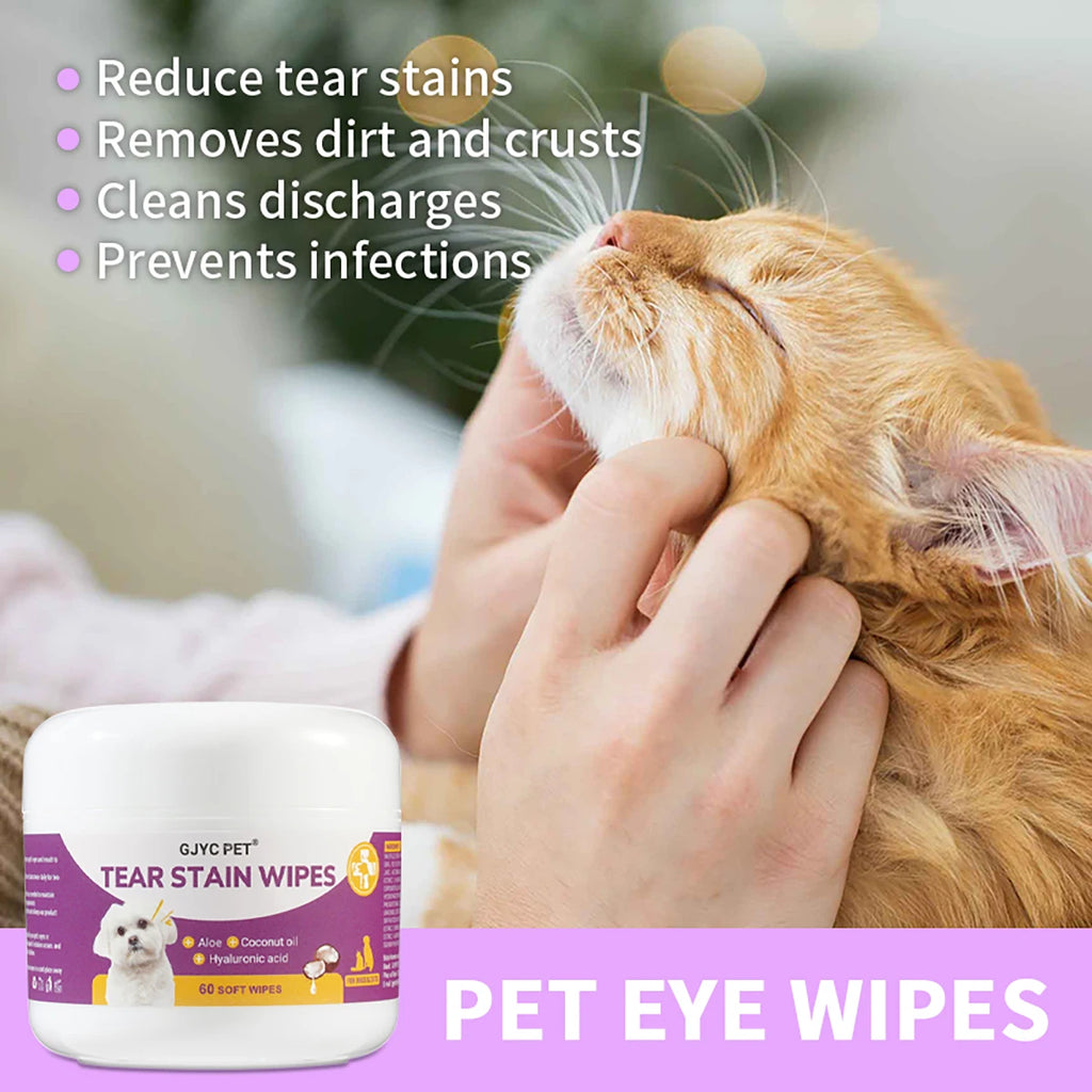 1-Pack Gentle Pet Eye Wipes