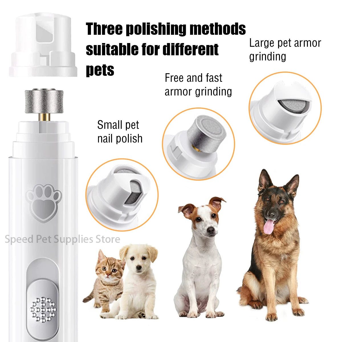 Pet Nail Clipper USB Rechargeable
