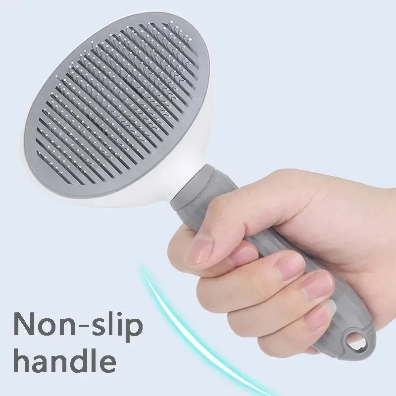 Pet Dog Brush Cat Comb esSelf Cleaning Pet Hair Remover Brush For Dogs Cats Grooming Tools Pets Dematting Comb Dogs Accessori