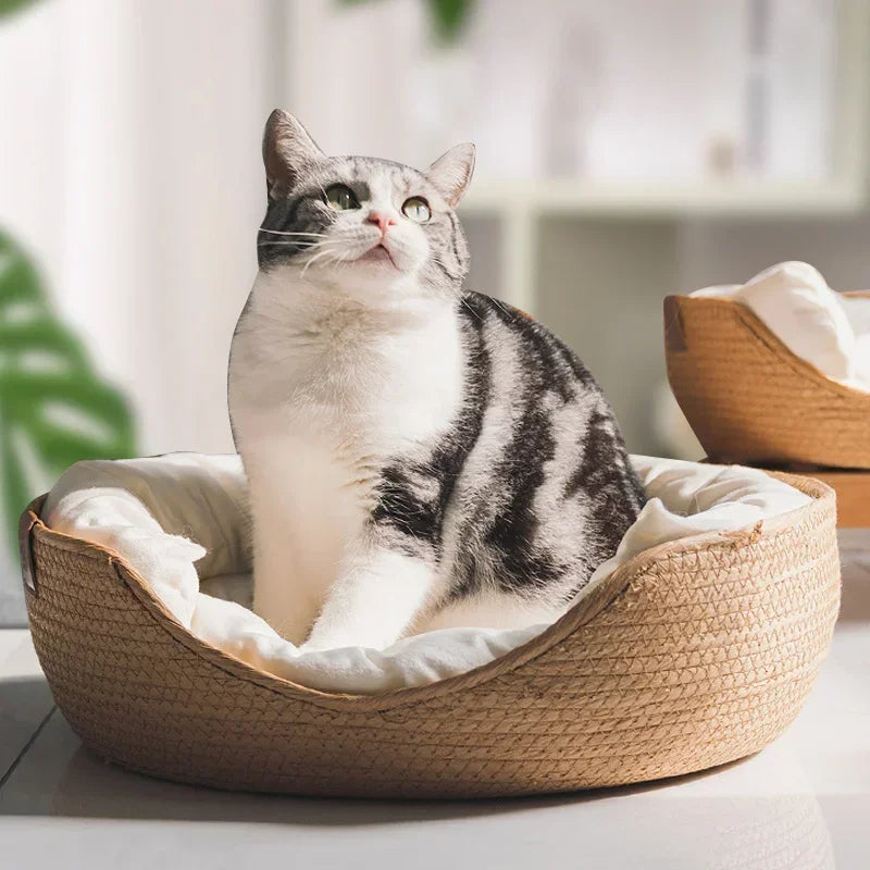 Bamboo Weaving Bed