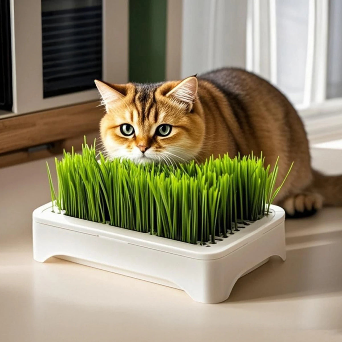 Pet Cat Grass Planting Pot