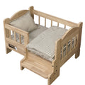 Solid Wood Bed