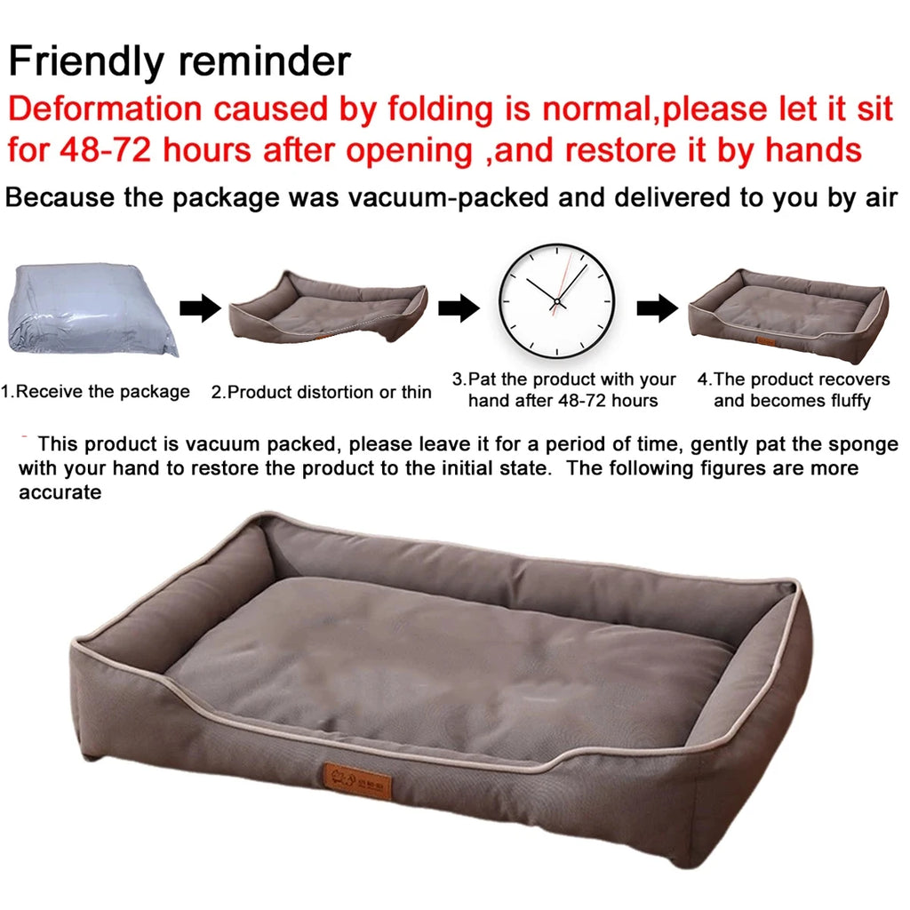 Four Season Square Dog Bed